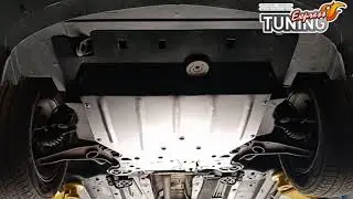 Защита на Додж Джорни после установки / Защита Dodge Journey на штатных местах / Производитель Titan