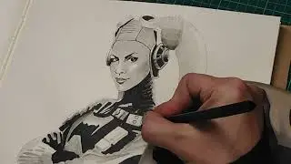 Рисую Гера Синдулла из звездных Войн / Drawing Hera Syndulla fron Star Wars