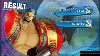 Franky Gameplay (Maximum General Franky) - ONE PIECE: PIRATE WARRIORS 4