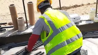 Work in Dubai Electric PVC conduit piping work in Dubai UAE 🇦🇪