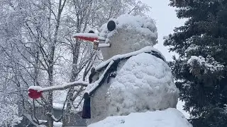 Alaska&rsquo;s largest city inches closer to breaking record for the most snow ever in a winter season