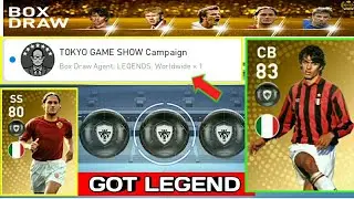 Got LEGEND from TOKYO GAME SHOW (TGS) Campaign free Pack - PES 2019 Mobile