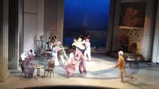 Lucy Jane Adcock and Alan Burkitt perform The Piccolino from Top Hat