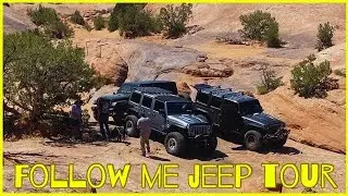 Follow Me Jeep Tour On Fins And Things In Moab Utah! (Part 1)