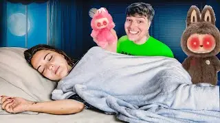😈SCHERZO LABUBU INDEMONIATO DI NOTTE ALLA MIA RAGAZZA!
