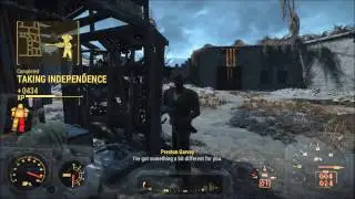 Fallout 4: Taking Independence - Powering up the castle.