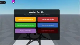 Roblox Custom Accessory System And Character Editor