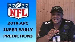 NFL 2019 AFC Division Standings Predictions
