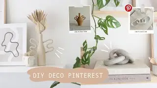 ✨DIY DECO MAISON - Inspiration Pinterest (Fimo, r&eacute;cup, peinture textur&eacute;e) Tendance 2021✨ idoitmyself
