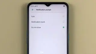 How to hide the notification icon in the status bar on OPPO A31 Android 9