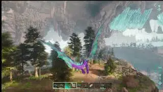Insane Meat Run Location #2  &ndash; Ark Ascended The Center Map Inside Cave.