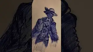 Sketching Monkey D Luffy⚓| One Piece MC Anime art process ✍️ #youtubeshorts #shorts #youtube #viral