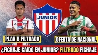 Junior Perdería Fichaje Ante Atlético Nacional Y Se FILTRO Fichaje Que Seria PLAN B En Junior