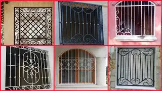Top 50 Best Iron Window Grill Design || Design Of Grills For Windows || Steel window grill design
