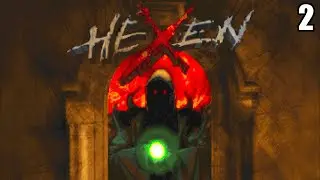 2 Hexen: Beyond Heretic 1995 RUS \ Хексен: После Еретика 1995 RUS (продолжение ретро шутера)