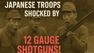 Japanese Troops Shocked by 12 Gauge Shotguns!