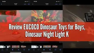 Review EUCOCO Dinosaur Toys for Boys, Dinosaur Night Light Kids Projector Baby Lights Projector Kids