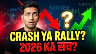 Stock Market 2026: Ye Galti Mat Karna! 😱 Crash vs Rally Explained