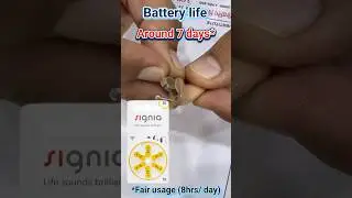 Basic segment CIC Hearing Aids in budget- Audioservice Volta C Completely In Canal #viral #bhilai
