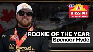 Спенсер Хайд выигрывает награду &laquo;Новичок года NHRA 2025&raquo;