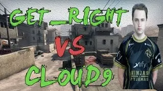 CSGO: POV NiP GeT_RiGhT vs Cloud9 (39/20) dust2 @ ESL ESEA Dubai Invitational 2015
