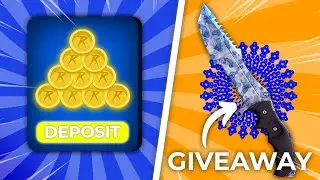 10 Coins To Knife (1ST TRY SUCCES) +Knife Giveaway CSGOROLL