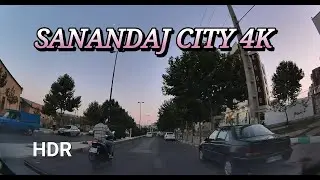Driving Kurdistan - Sanandaj City [4k]