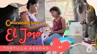 #17 Cocinando con el Joso Tortilla Asadas 🍠 es muy impaciente este ni&ntilde;o 👌🏽😅 /365 d&iacute;as