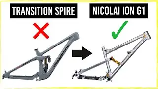 Switching from a Transition Spire to a Nicolai Ion G1 - Bike chat w/ Nik