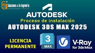 AUTODESK 3DS MAX + VRAY7 2025 | GUIA