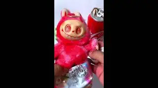 This is no ordinary Coke can! #labubu #popmart #unboxing #secret #toys #kawaii #cute