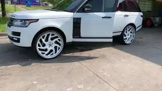 17&rsquo; Range Rover LWB on 26 Forgiato Girare
