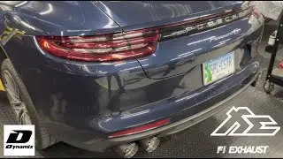 Porsche Panamera 4s Full FI Exhaust!! Install + Sound!!