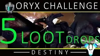 5 Oryx challenge mode loot drops over 20 peices of gear