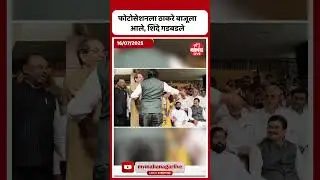 Thackeray vs Shinde - परिषदेच्या आमदारांचे फोटोसेशन अन् शिंदे-ठाकरे बसले एकाच रांगेत