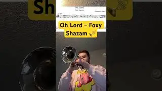 Oh Lord - Foxy Shazam #peacemaker #dc #cover #trumpet #sheetmusic #shorts #comics #nerd #fyp