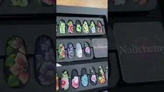 When Hayley Partridge brings in her Book of Dreams FULL of One Stroke Nail Designs! 😳🤩🤯