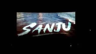 Sanju (ranbeer) entry scene  audience reaction