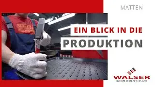 WALSER XTR Gummifu&szlig;matten - Ein Blick in die Produktion