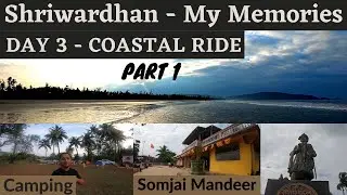 Shriwardhan Beach I Somjai Matata Mandir I Beach Camping I Konkan Coastal Ride