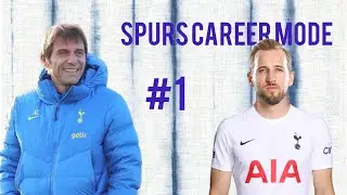 The first games of the season Fifa 22 Spurs career mode #1