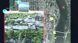 Multi-touch SCSU Campus Flyover