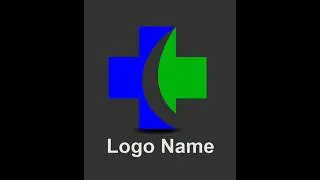 Creative Health Logo Design in CorelDRAW #shorts #coreldraw
