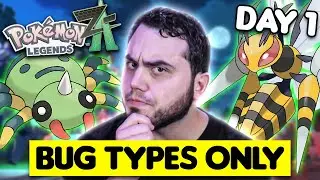Can I beat Pok&eacute;mon Legends ZA with ONLY BUG POKEMON?!