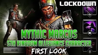 TWD RTS: Mythic Marcus, 5th Kingdom Allegiance Character! The Walking Dead: Road to Survival