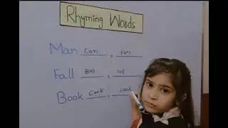 Rhyming Words (Activity Based Learning) 