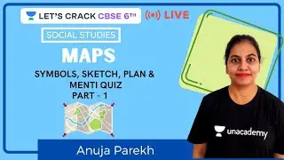 MAPS - Part 2 | Symbols, Sketch, Plan & Menti Quiz | 6th CBSE | Anuja Parekh