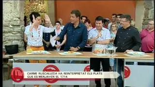 TV3 - Divendres - La cuina de 1714 amb Carme Ruscalleda i Pep Nogué