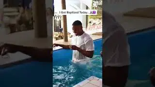 I GOT BAPTIZED TODAY.. 🙏🏾✝️