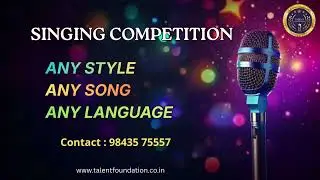 SINGING COMPETITION | Talent Foundation #talentfoundation #talentkids #kidsevents